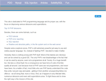 Tablet Screenshot of phpdelusions.net